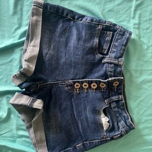Denim Blue Women's Shorts